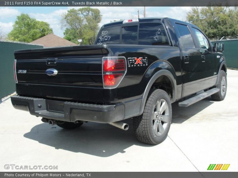  2011 F150 FX4 SuperCrew 4x4 Tuxedo Black Metallic