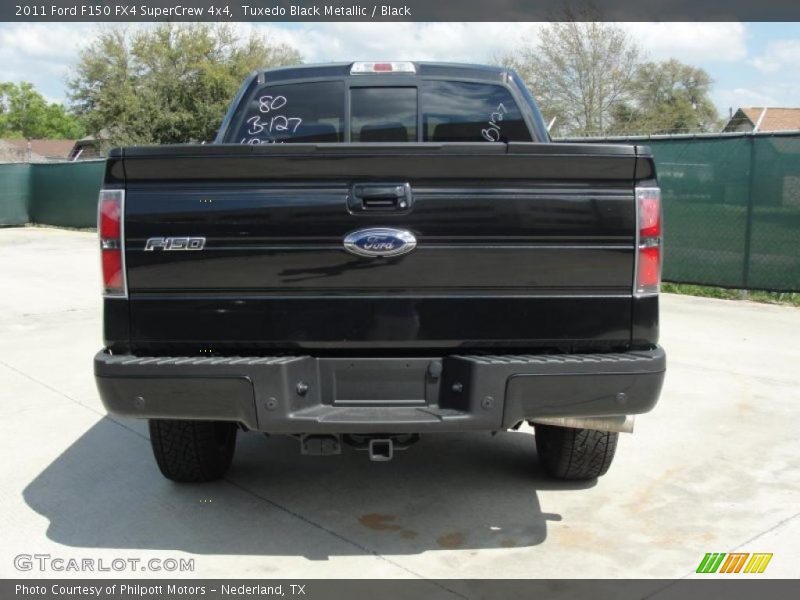 Tuxedo Black Metallic / Black 2011 Ford F150 FX4 SuperCrew 4x4