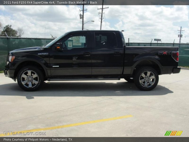 Tuxedo Black Metallic / Black 2011 Ford F150 FX4 SuperCrew 4x4