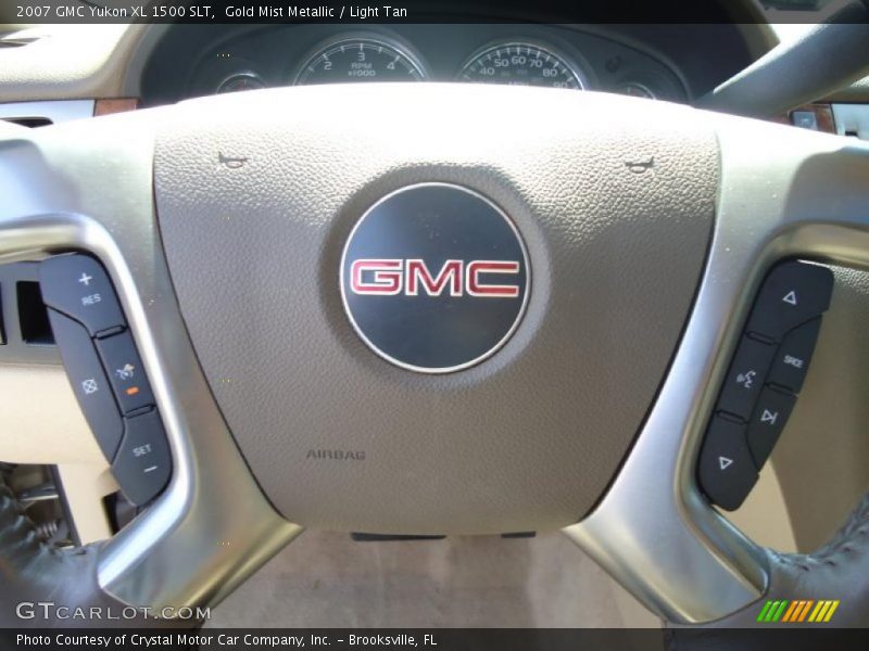 Gold Mist Metallic / Light Tan 2007 GMC Yukon XL 1500 SLT