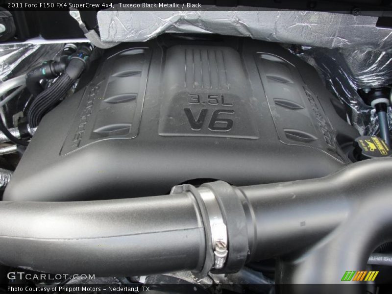  2011 F150 FX4 SuperCrew 4x4 Engine - 3.5 Liter GTDI EcoBoost Twin-Turbocharged DOHC 24-Valve VVT V6
