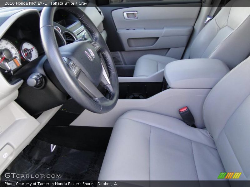  2010 Pilot EX-L Gray Interior