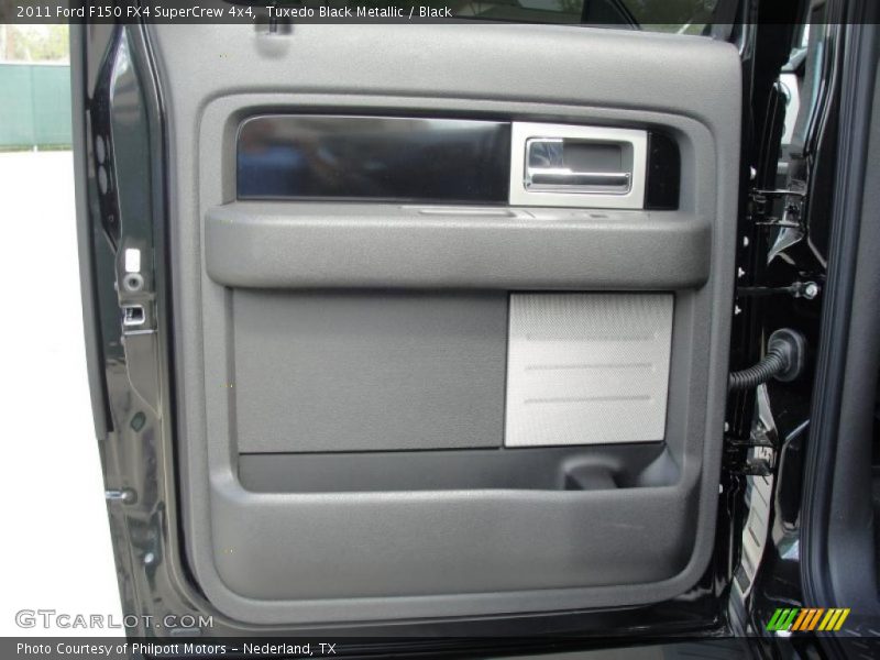 Tuxedo Black Metallic / Black 2011 Ford F150 FX4 SuperCrew 4x4