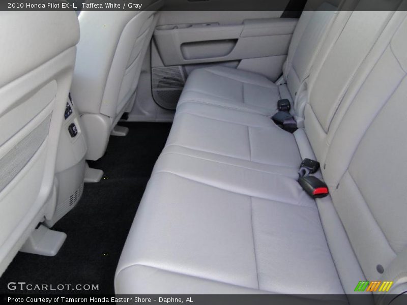 Taffeta White / Gray 2010 Honda Pilot EX-L