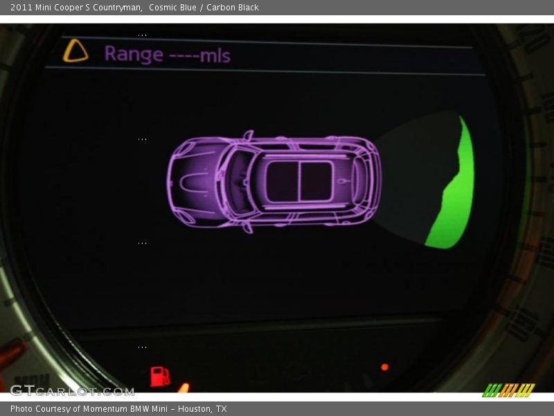 Cosmic Blue / Carbon Black 2011 Mini Cooper S Countryman
