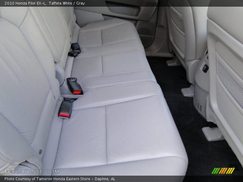 Taffeta White / Gray 2010 Honda Pilot EX-L