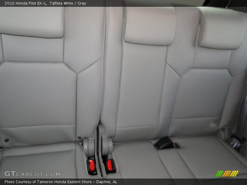 Taffeta White / Gray 2010 Honda Pilot EX-L