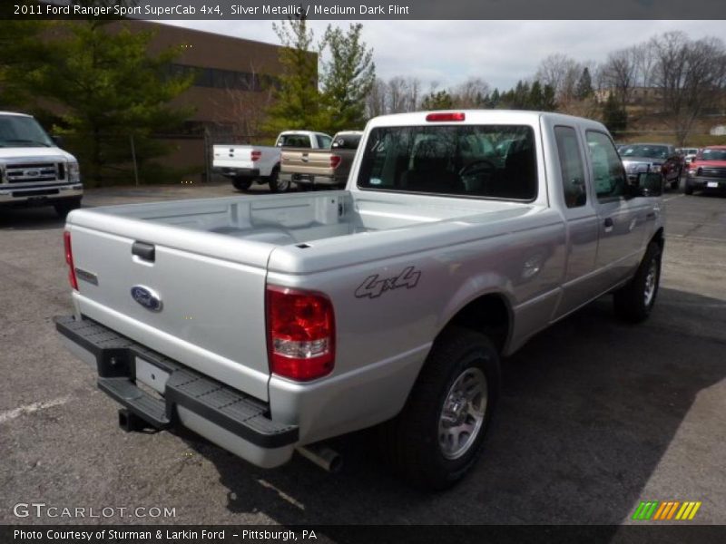  2011 Ranger Sport SuperCab 4x4 Silver Metallic