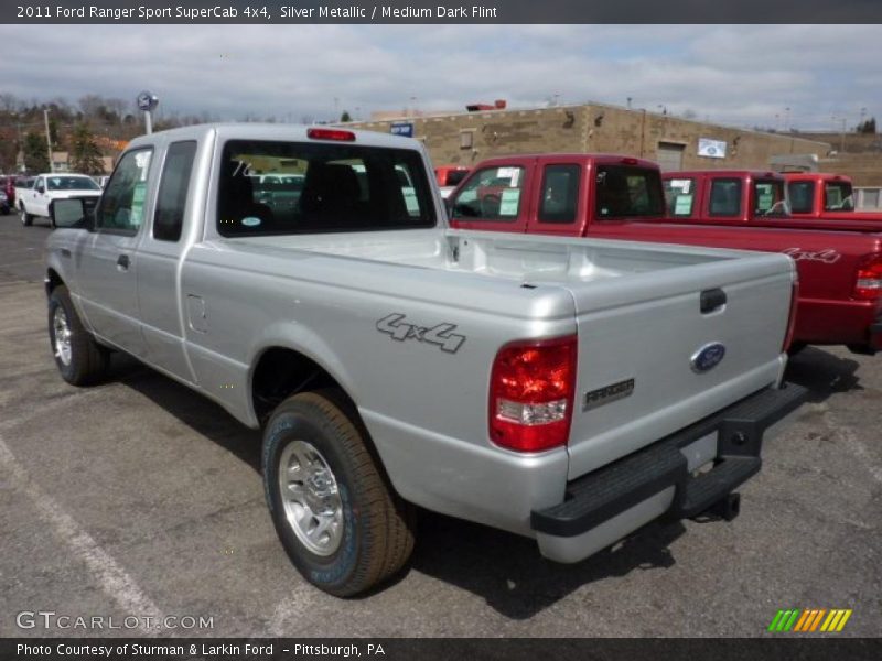  2011 Ranger Sport SuperCab 4x4 Silver Metallic