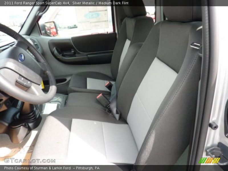  2011 Ranger Sport SuperCab 4x4 Medium Dark Flint Interior