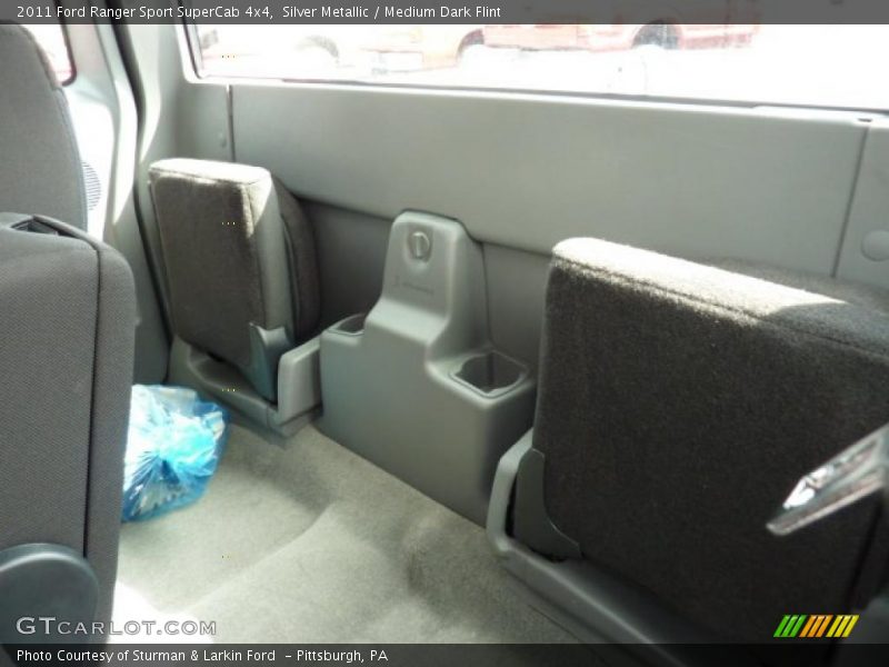  2011 Ranger Sport SuperCab 4x4 Medium Dark Flint Interior