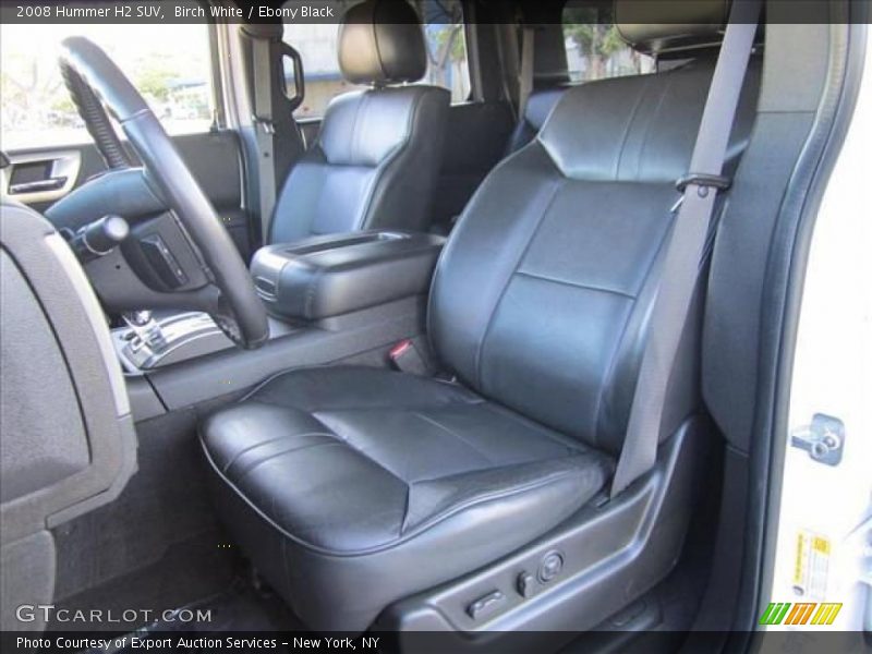 Birch White / Ebony Black 2008 Hummer H2 SUV