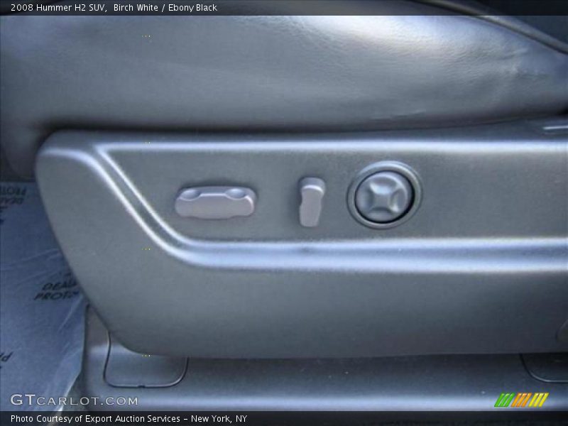 Birch White / Ebony Black 2008 Hummer H2 SUV