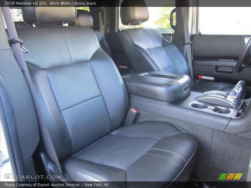Birch White / Ebony Black 2008 Hummer H2 SUV