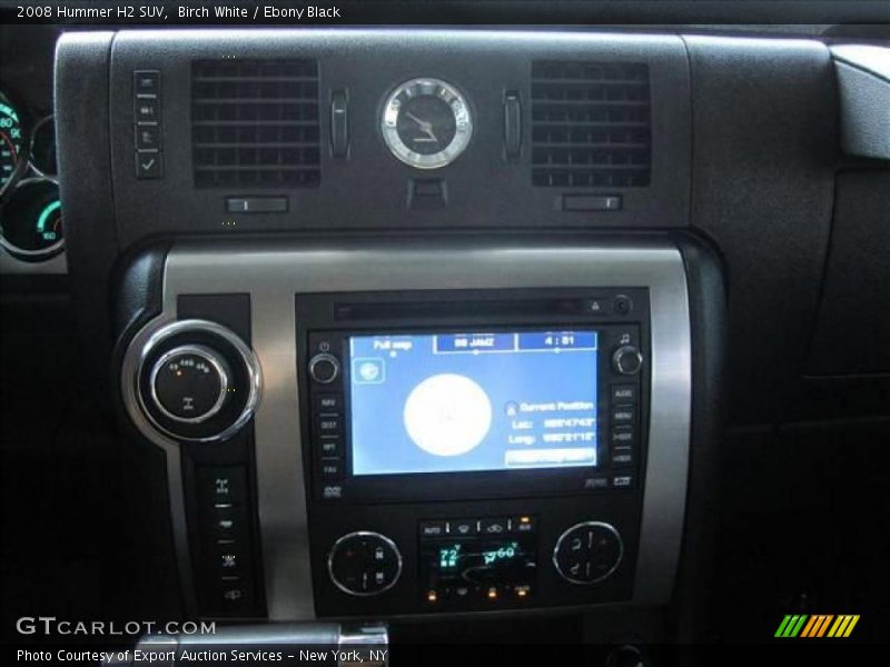Birch White / Ebony Black 2008 Hummer H2 SUV