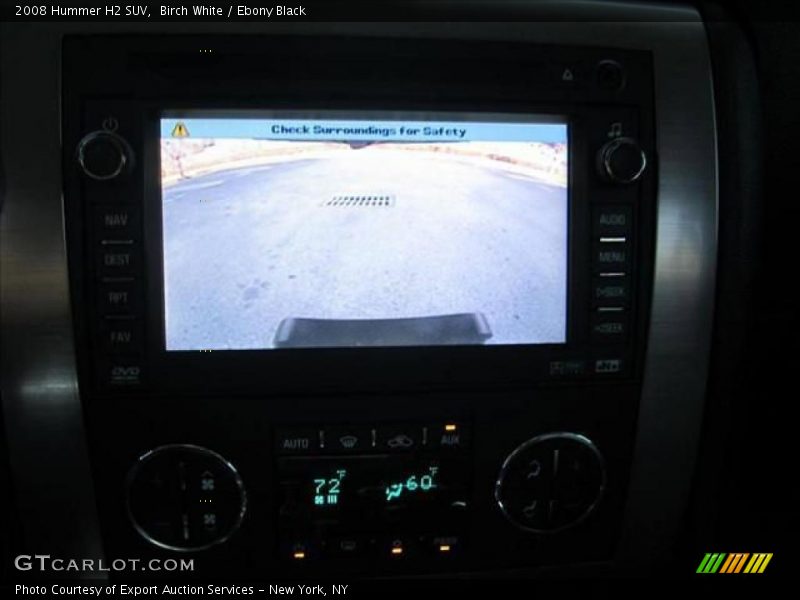 Birch White / Ebony Black 2008 Hummer H2 SUV
