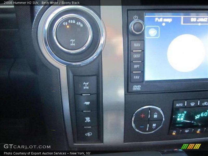 Birch White / Ebony Black 2008 Hummer H2 SUV