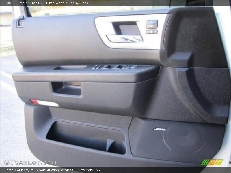 Birch White / Ebony Black 2008 Hummer H2 SUV
