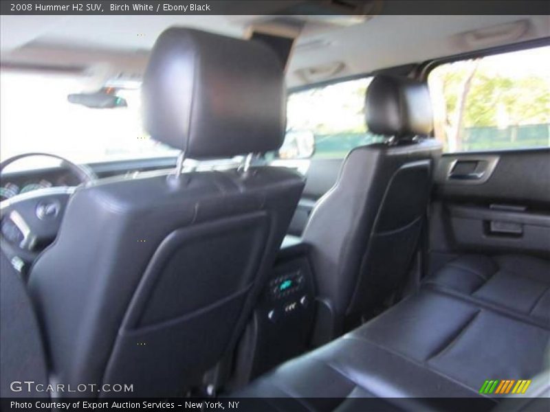 Birch White / Ebony Black 2008 Hummer H2 SUV