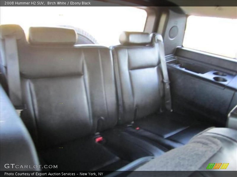 Birch White / Ebony Black 2008 Hummer H2 SUV