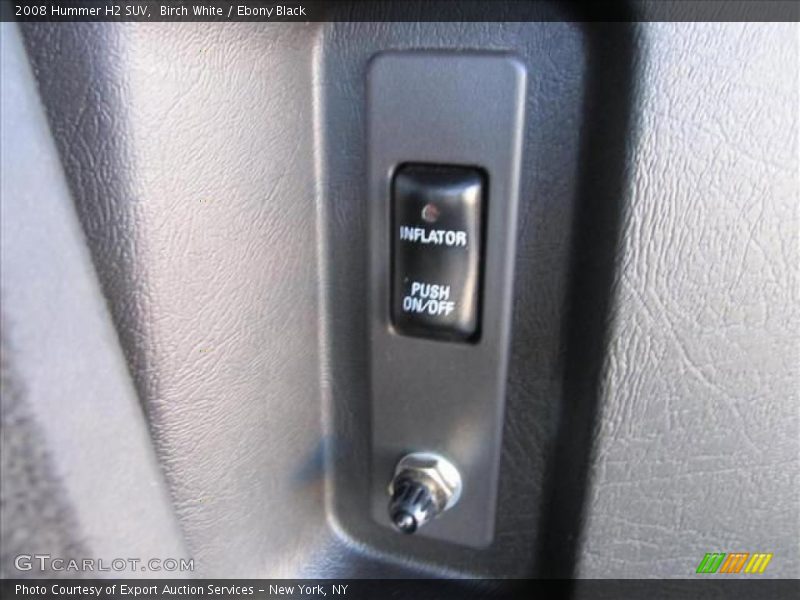 Birch White / Ebony Black 2008 Hummer H2 SUV