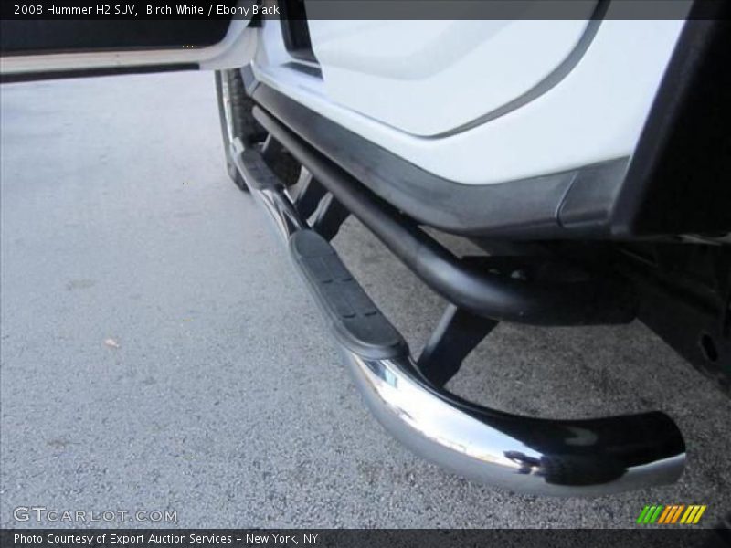 Birch White / Ebony Black 2008 Hummer H2 SUV