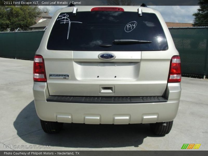 Gold Leaf Metallic / Camel 2011 Ford Escape XLT