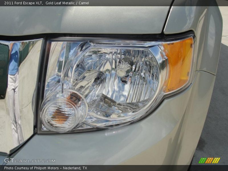 Gold Leaf Metallic / Camel 2011 Ford Escape XLT