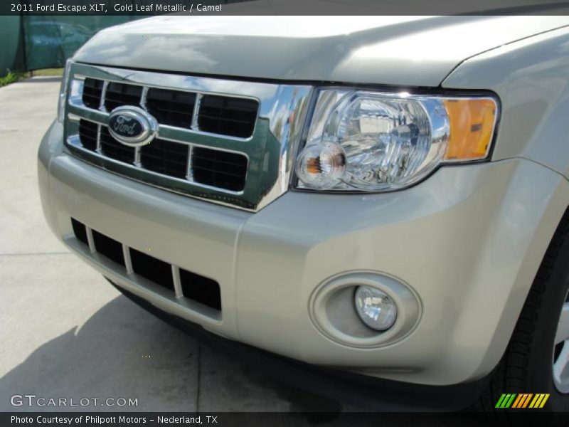 Gold Leaf Metallic / Camel 2011 Ford Escape XLT