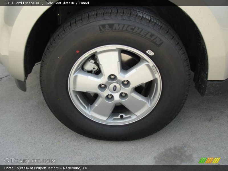 Gold Leaf Metallic / Camel 2011 Ford Escape XLT