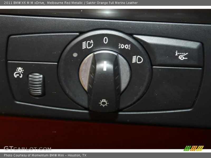 Controls of 2011 X6 M M xDrive