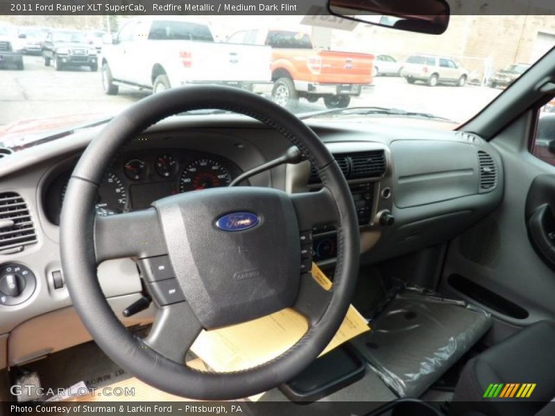  2011 Ranger XLT SuperCab Steering Wheel