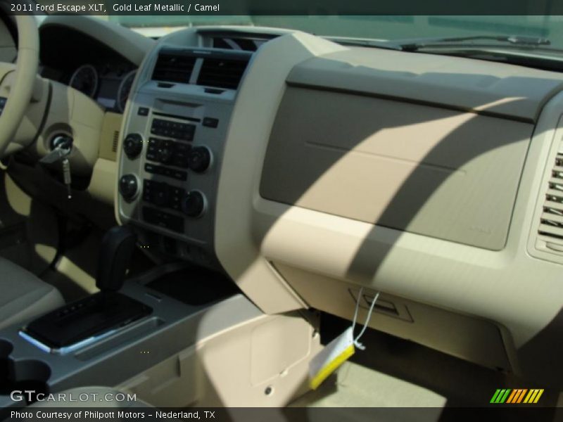 Gold Leaf Metallic / Camel 2011 Ford Escape XLT