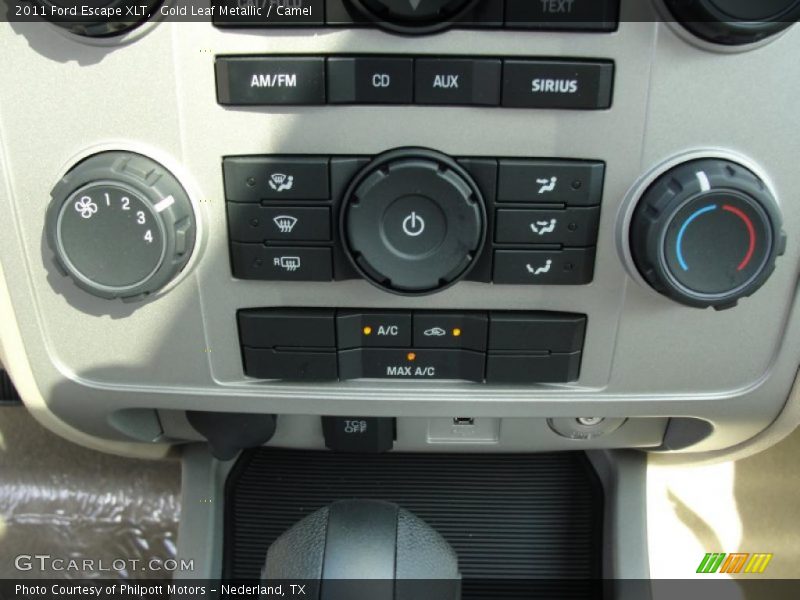 Gold Leaf Metallic / Camel 2011 Ford Escape XLT