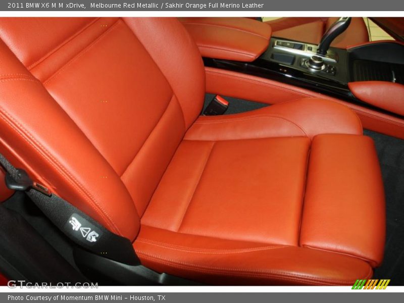  2011 X6 M M xDrive Sakhir Orange Full Merino Leather Interior