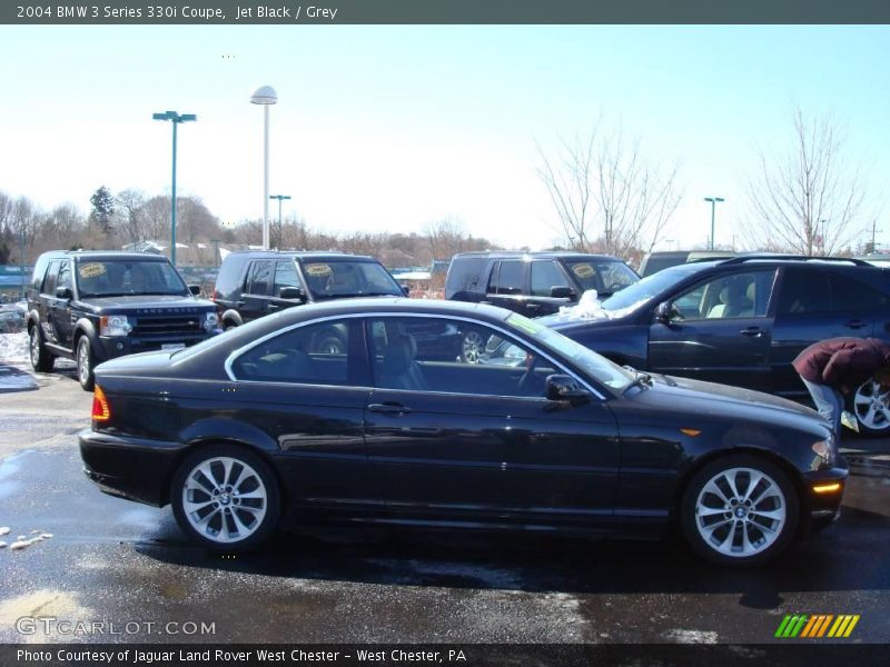 Jet Black / Grey 2004 BMW 3 Series 330i Coupe