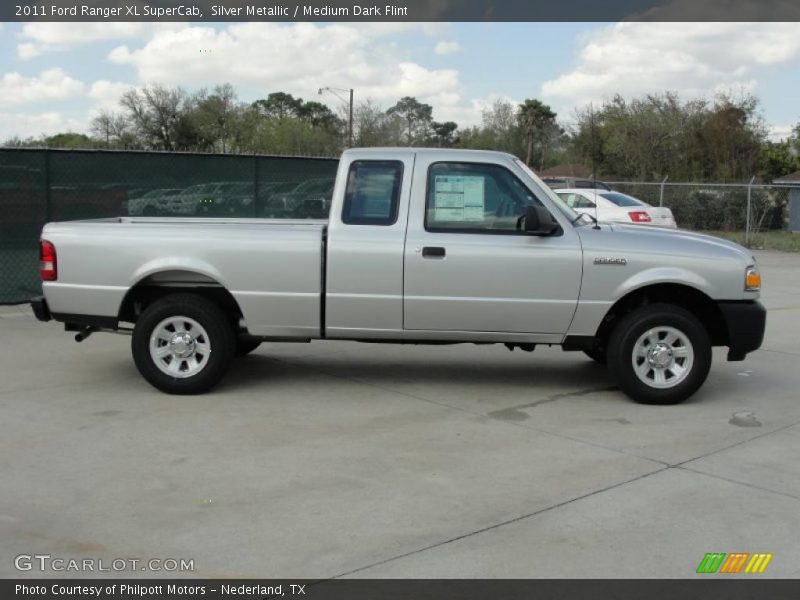 2011 Ranger XL SuperCab Silver Metallic