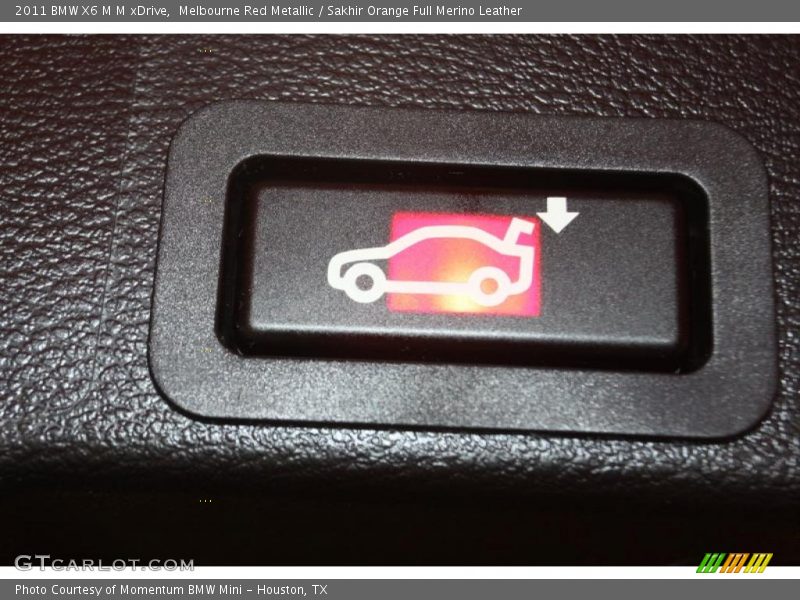 Controls of 2011 X6 M M xDrive