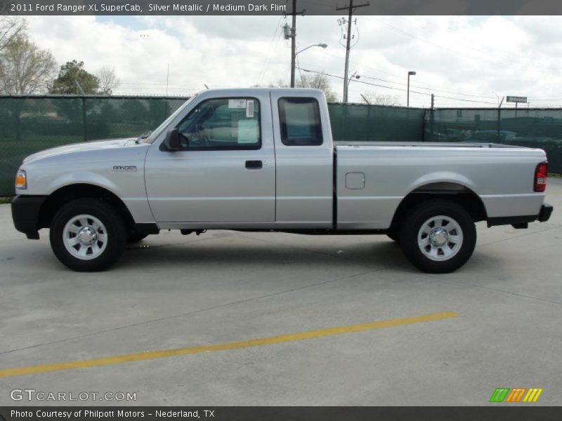  2011 Ranger XL SuperCab Silver Metallic