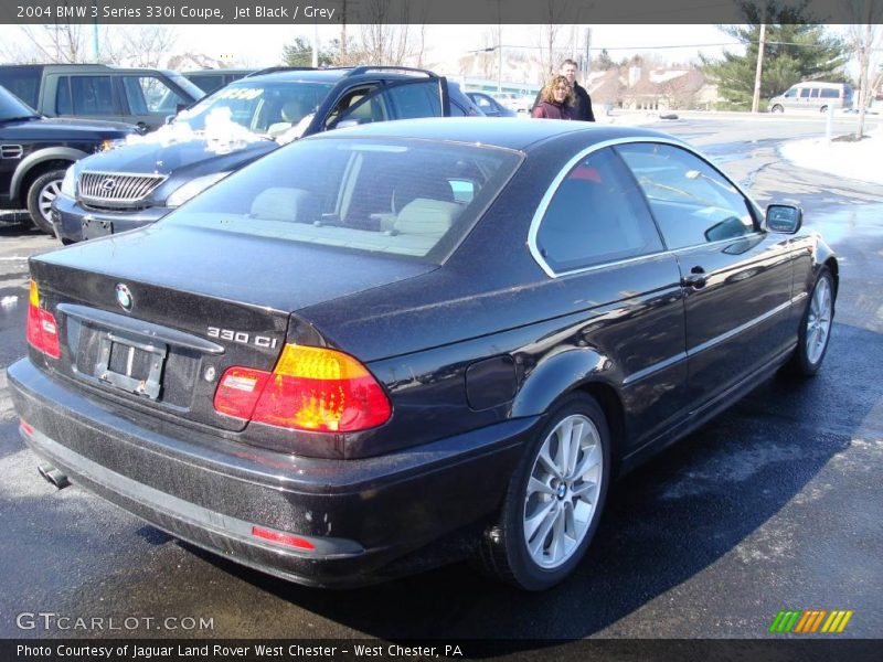 Jet Black / Grey 2004 BMW 3 Series 330i Coupe