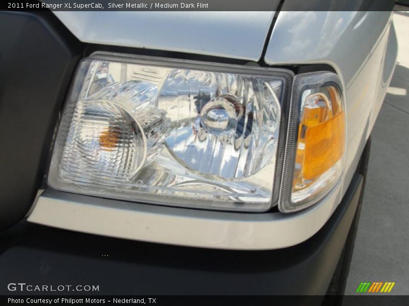 Silver Metallic / Medium Dark Flint 2011 Ford Ranger XL SuperCab