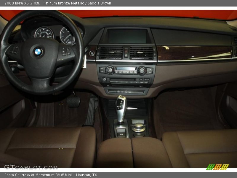 Platinum Bronze Metallic / Saddle Brown 2008 BMW X5 3.0si