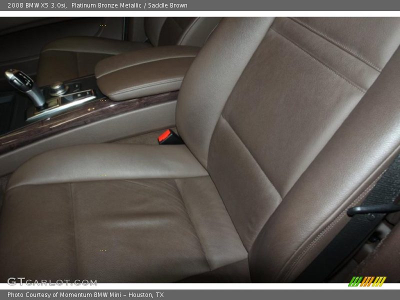 Platinum Bronze Metallic / Saddle Brown 2008 BMW X5 3.0si
