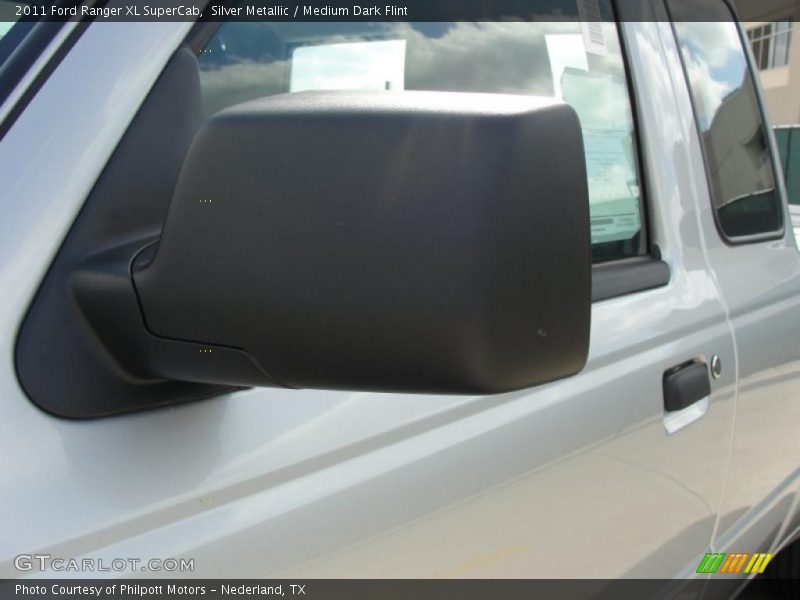 Silver Metallic / Medium Dark Flint 2011 Ford Ranger XL SuperCab