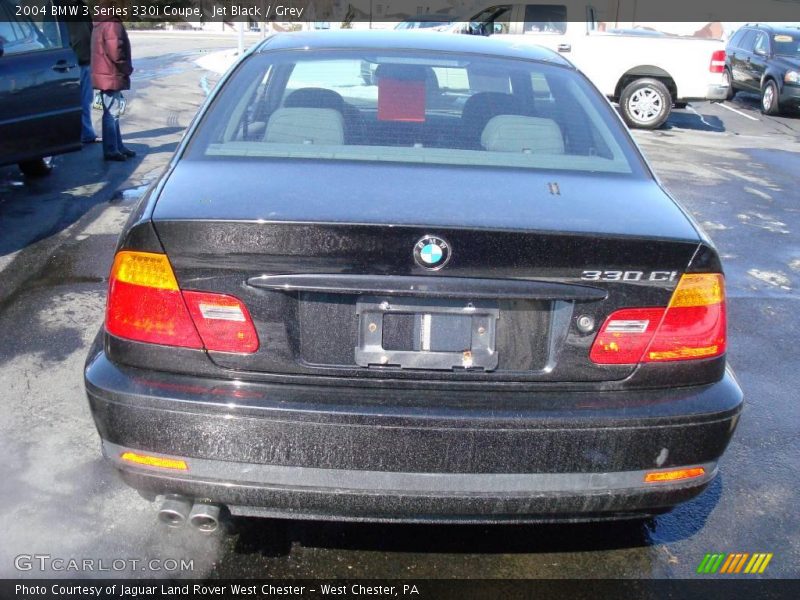 Jet Black / Grey 2004 BMW 3 Series 330i Coupe