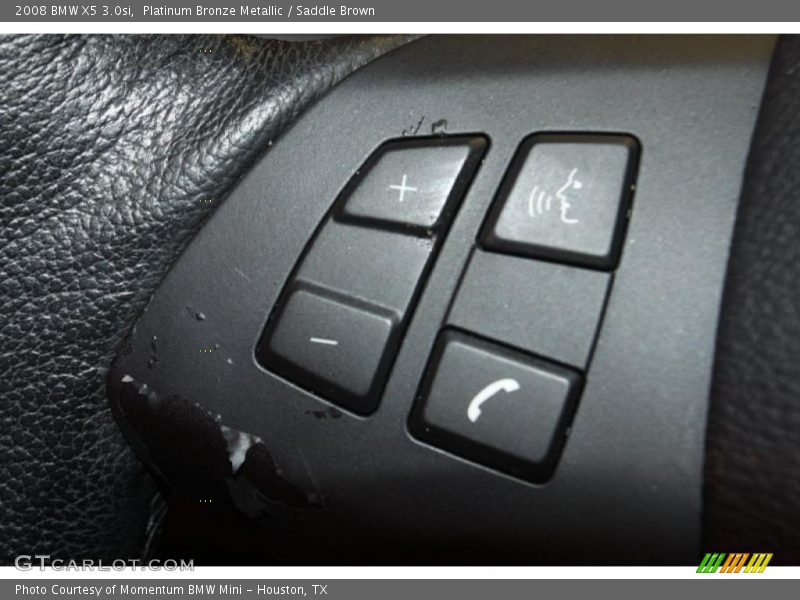 Platinum Bronze Metallic / Saddle Brown 2008 BMW X5 3.0si