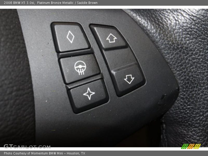 Platinum Bronze Metallic / Saddle Brown 2008 BMW X5 3.0si