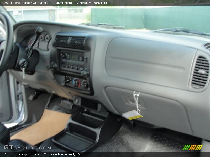 Silver Metallic / Medium Dark Flint 2011 Ford Ranger XL SuperCab