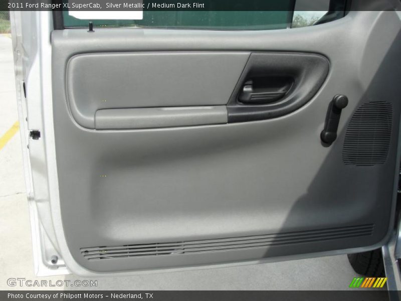 Silver Metallic / Medium Dark Flint 2011 Ford Ranger XL SuperCab