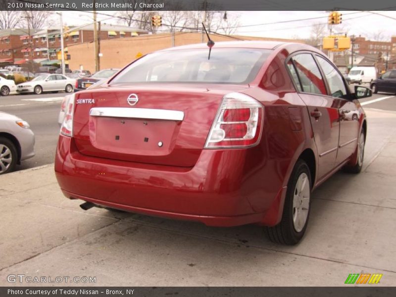 Red Brick Metallic / Charcoal 2010 Nissan Sentra 2.0